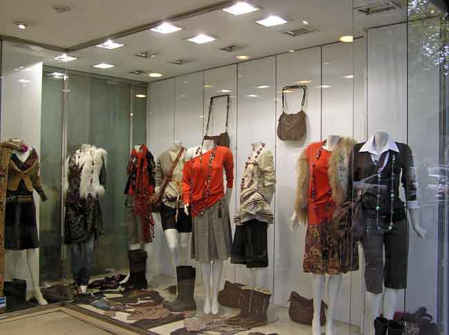 Women's clothing shop
