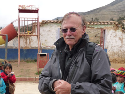 Ron in Sipascancha, Peru