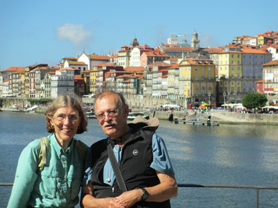 Ron and Ellen in Porto, Portugal